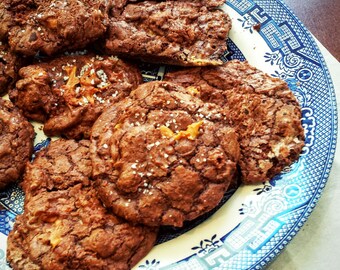Dark Chocolate Dulce de Leche Cookies