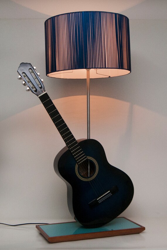 Items similar to Acoustic Guitar Lamp on Etsy