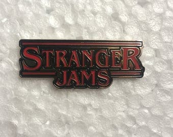 Stranger Jams Stranger Things pin electric forest SCI STS9 lotus UM PL Grateful Dead Phish Disco Biscuits hat art Bassnectar