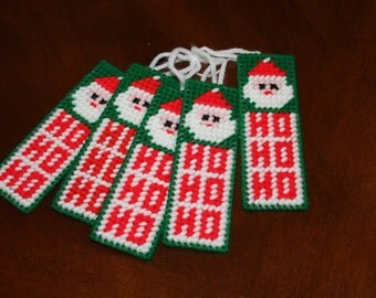 Santa 'Ho Ho Ho' Christmas Ornaments // Santa // Christmas Tree Ornaments