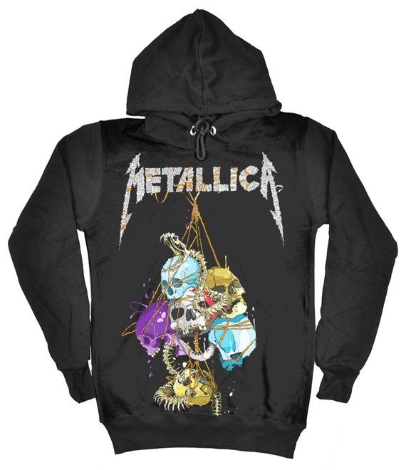 pull and bear metallica sweatshirt