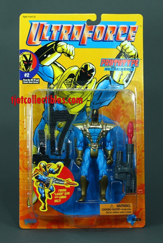 UltraForce 2 Prototype Ultra Hero Action Figure 1995 Galoob