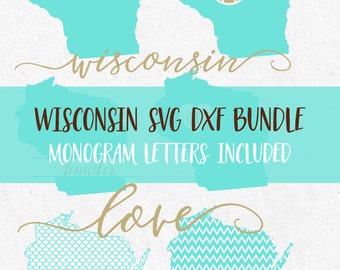 Wisconsin State svg fonts svg monogram frames svg monograms svg files for silhouette svg files for cricut svg files sayings svg svg bundle
