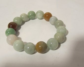 Multi Colored Jade Bracelet (Grade A)