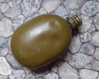 Vintage Soviet Army Aluminum Flask in Vitage Condition