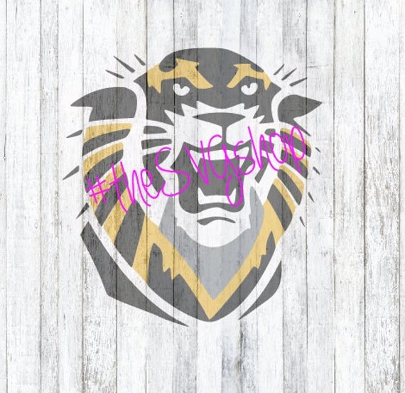 Download SVG PNG DXF file Layered Tiger