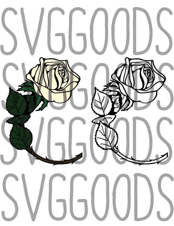 Download Rose SVG Vintage Rose SVG Rose Illustration floral svg