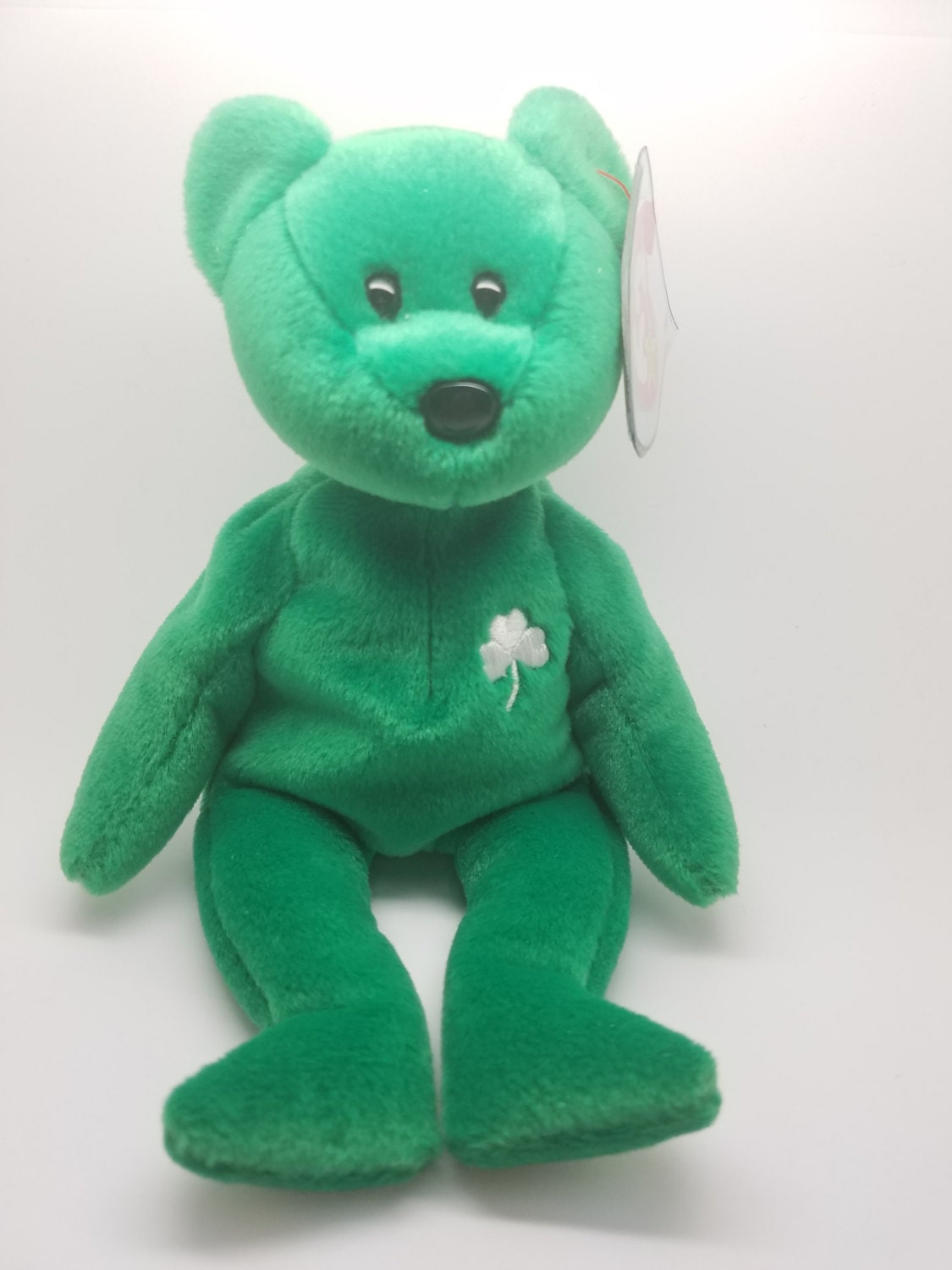 RARE Vintage Original Beanie Baby Erin by buylesssellless on Etsy