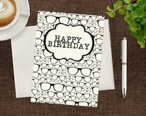 Popular items for nerdy birthday card on Etsy