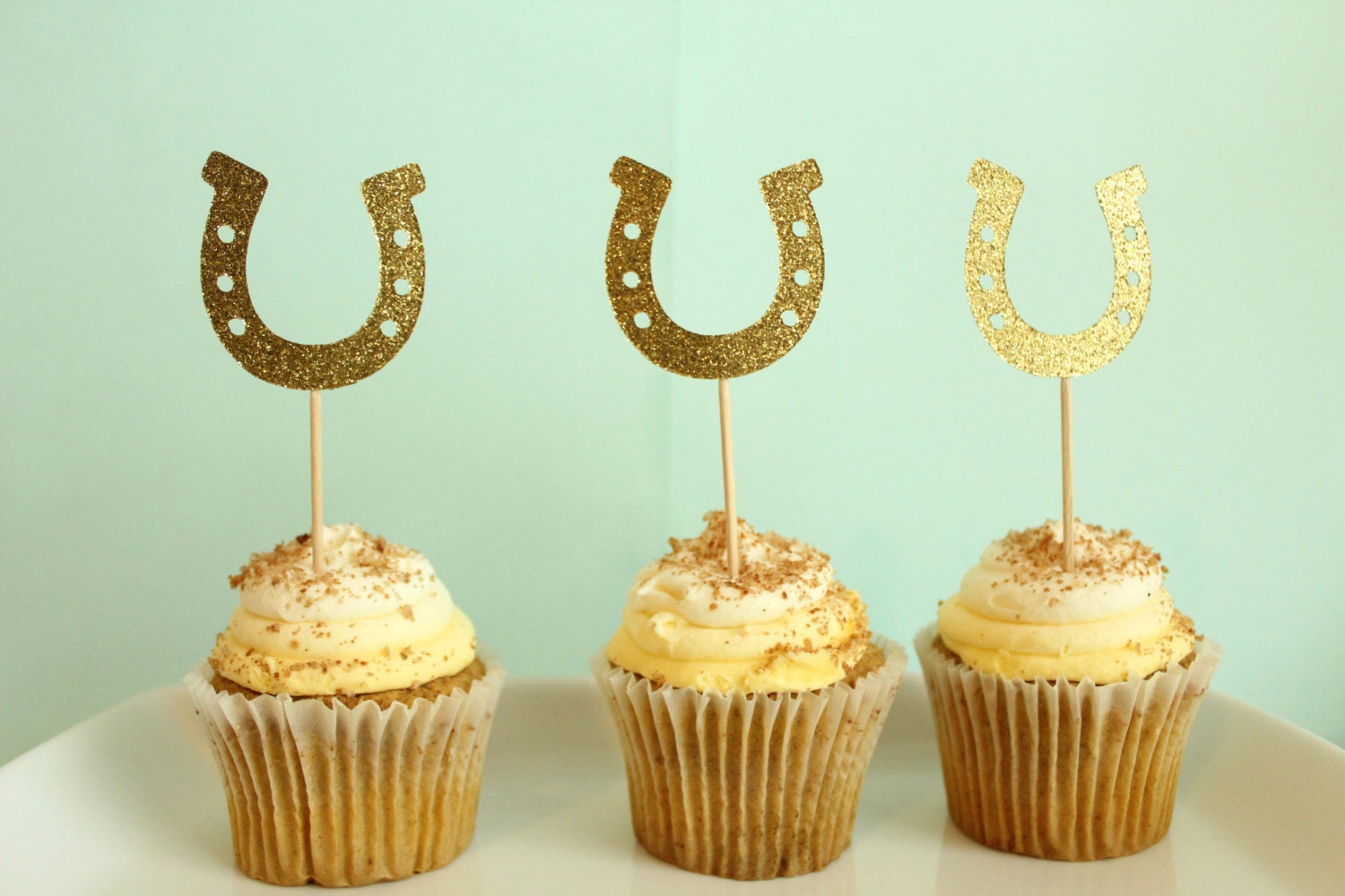 Horseshoe Cupcake Toppers Horse Cupcake Toppers Derby