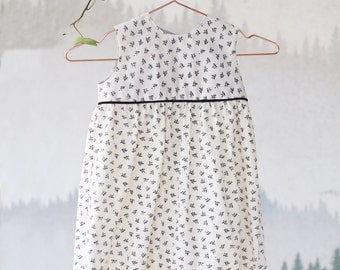 Girls Paisley Design L/S Romper by Cowboy Hardware