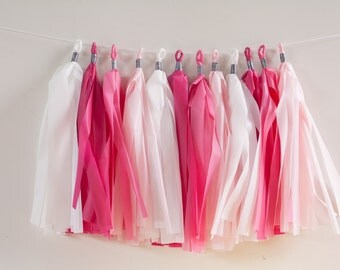 6 foot Indoor/Outdoor Custom Tassel Garland, Tassel Garland, Assembled Tassel Garland, Waterproof Tassel Garland