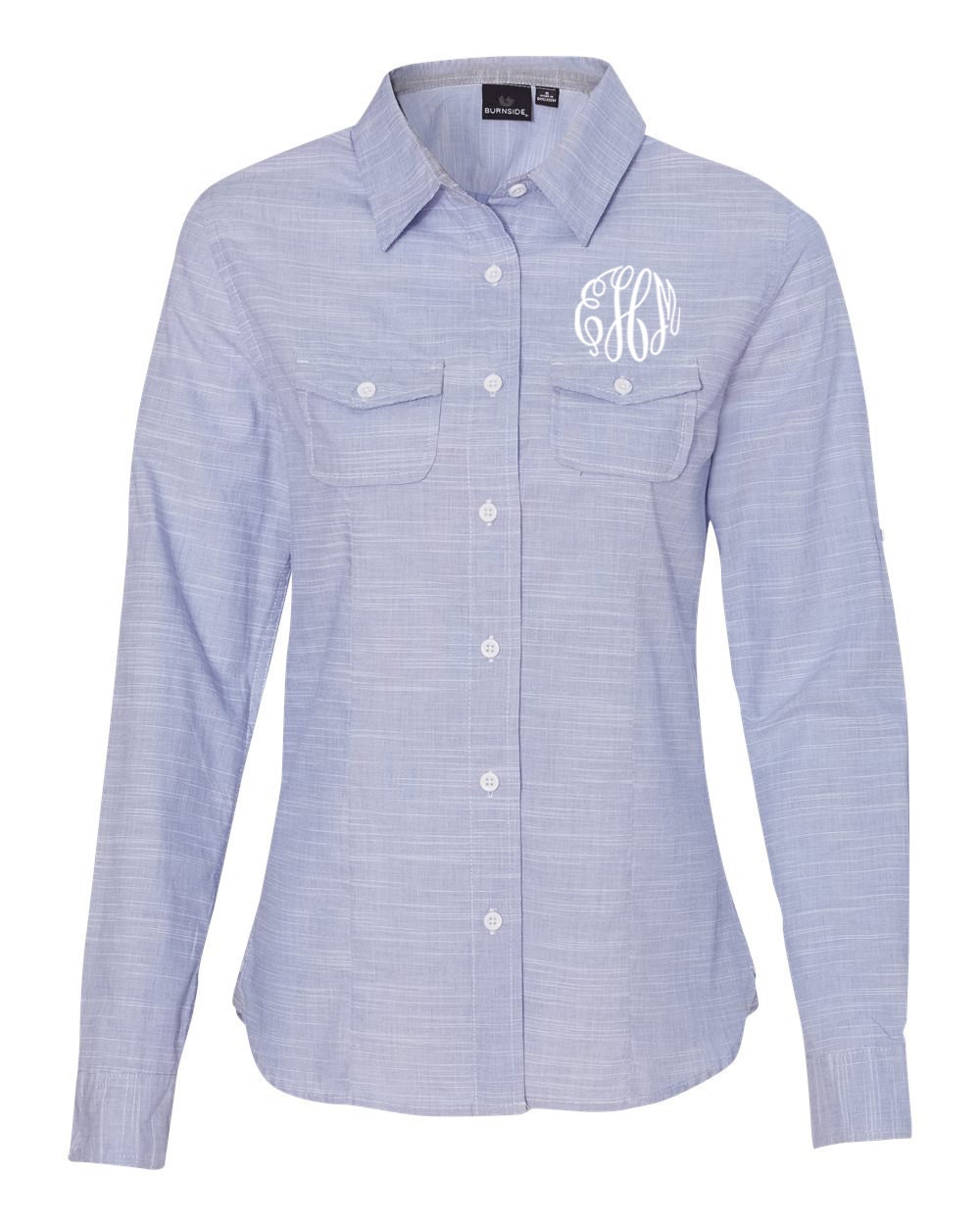 monogrammed oxford shirt