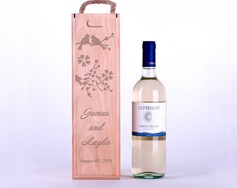 Wine box,wine wedding box,ceremony wine box,wine ceremony,custom wine box,wine box ceremony,wooden wine box,engraved wine box,4082016