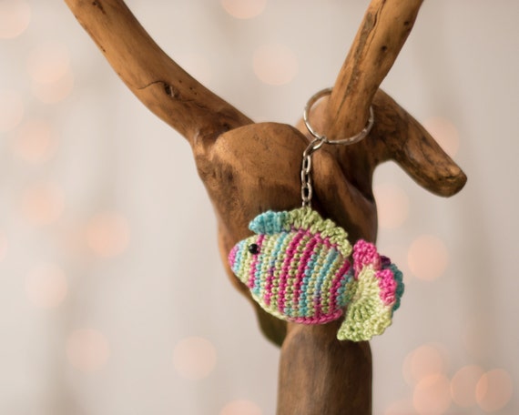 Crochet keychain Amigurumi keychain crochet amigurumi fish