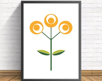 Minimalist Wall Art Prints, Modern Print, Minimalist Print, Prints, Minimalist Poster, Modern Art, Minimalist Art, Flower Prints, Scandi Art