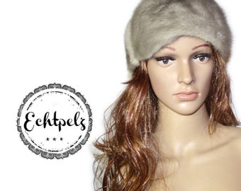 Vintage fur hat real fur hat mink mink Hat Cap fur has Gr.XS S new