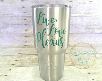 Plexus Tumbler, Plexus Cups, Plexus Mama, Monogram Cup, Plexus Decal, Stainless Tumbler, Ozark 20 oz Tumbler, Plexus Water Bottle