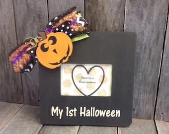 Halloween Picture Frame 4x6 My 1st Halloween
