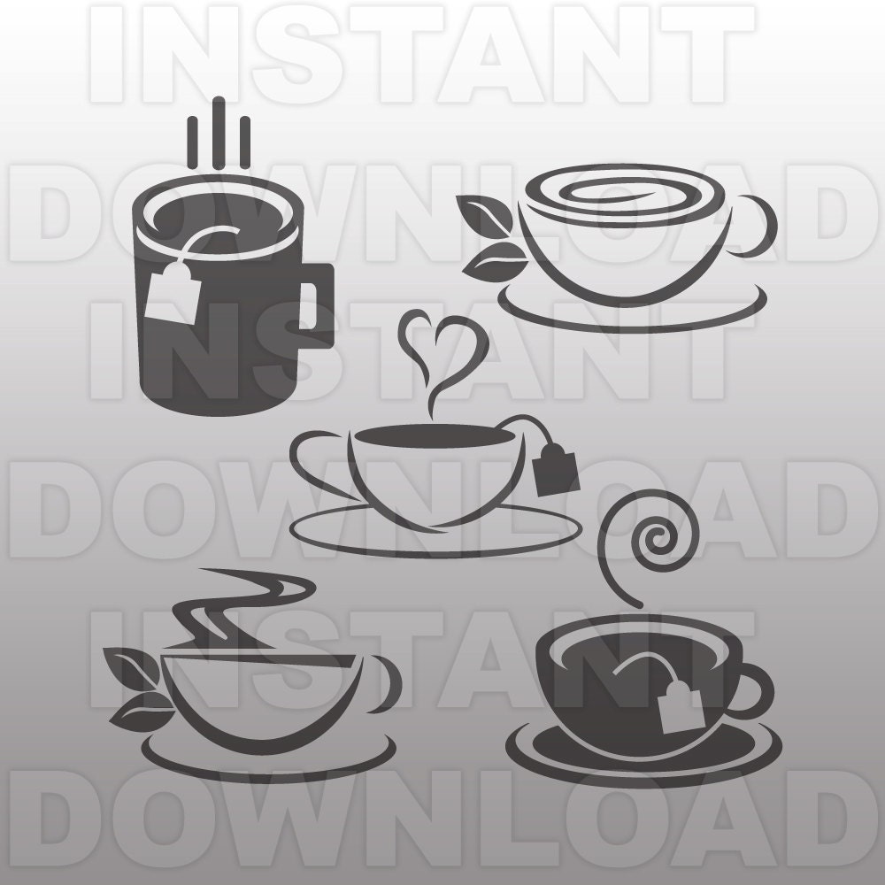 Download Tea SVG FileTea Cup SVG FileTea Party SVG FileTea Bag svg