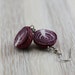 Red Cabbage Earrings