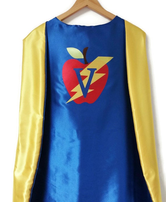 adult superhero shirt with cape