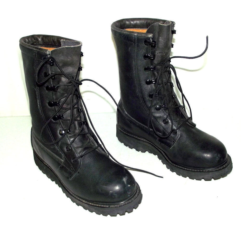 military boots wide fit
