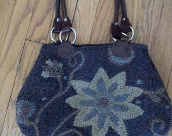 Posey Pocketbook Rug Hooking Pattern