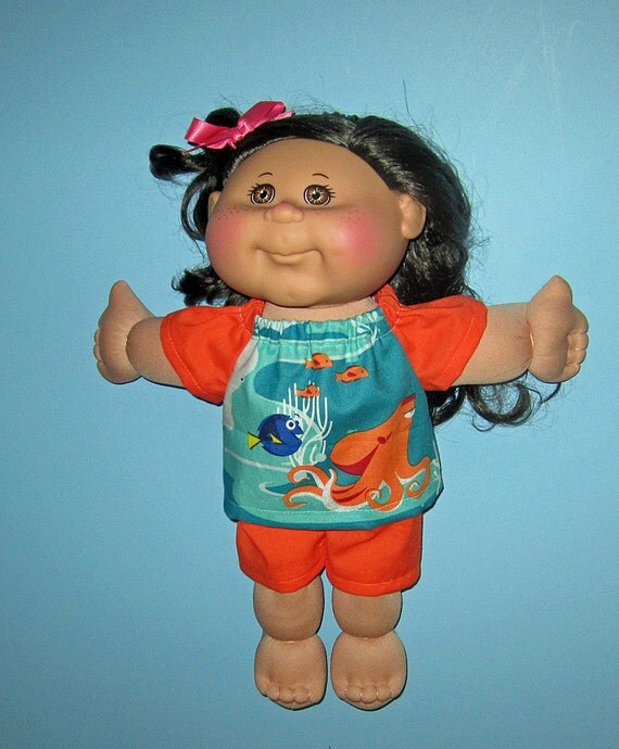 Cabbage Patch Kids Doll Clothes Finding Dory Short Set