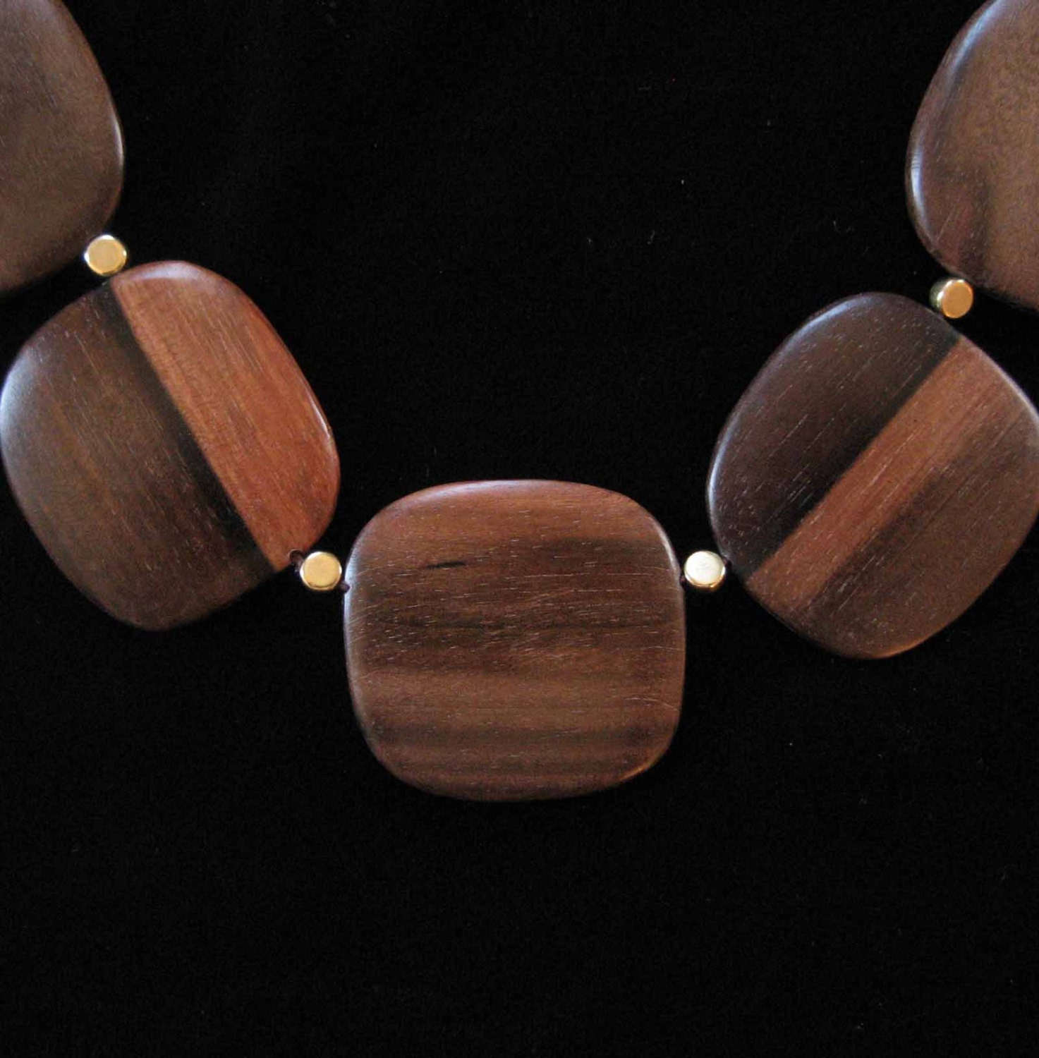 large wooden lacing beads