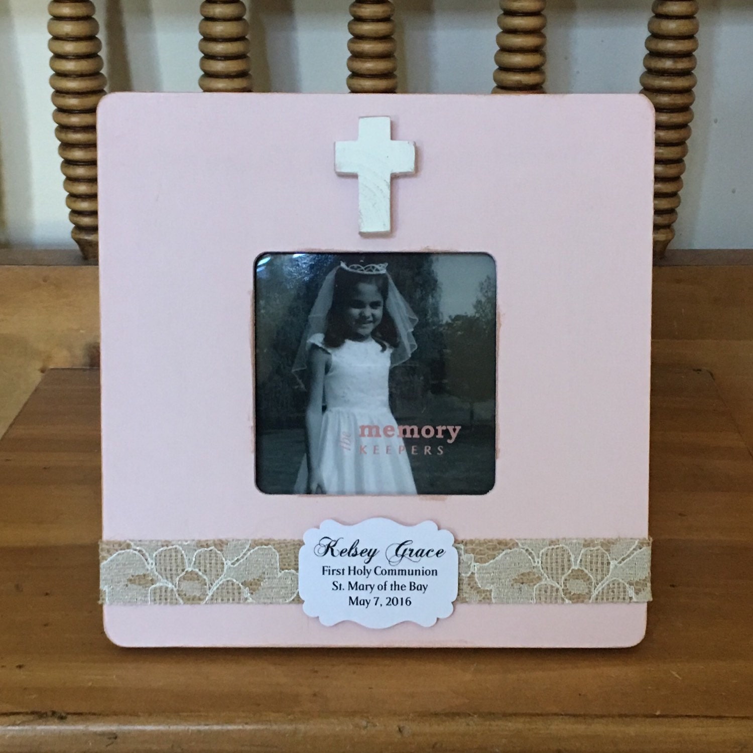 Personalized First Communion Frame First by thememorykeepers