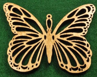 Wooden Butterfly Ornament