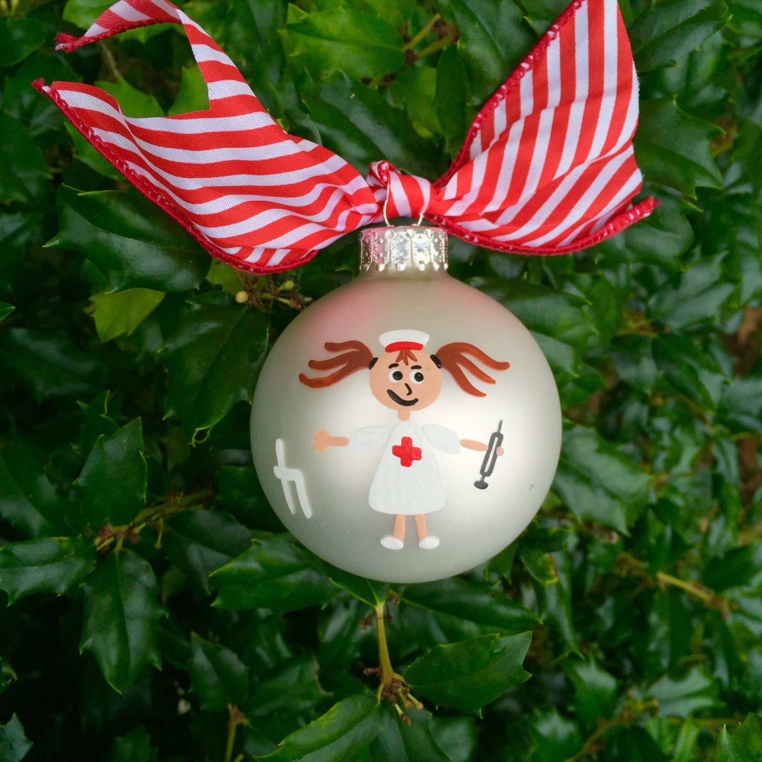 Nurse Ornament Personalized Nurse Appreciation Christmas