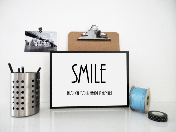 Smile Though Your Heart Is Aching Lyrics