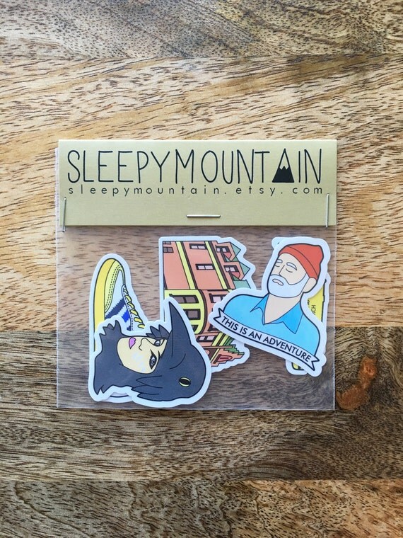 Steve Zissou This is an Adventure Sticker The Life Aquatic