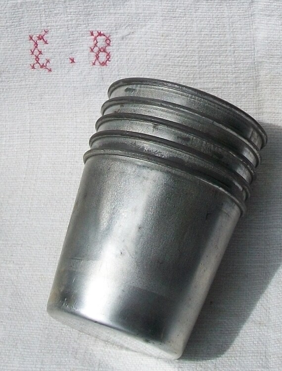 Set of Vintage French Dariol Timbale Molds by afarmhouseinfrance