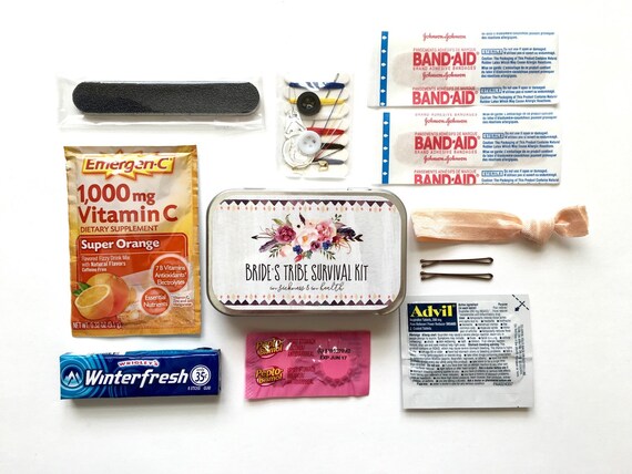 Bachelorette Survival Kit Bachelorette Party by sweettalkdesigns