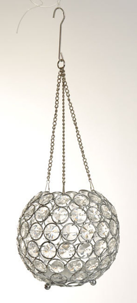 Hanging Votive Holder Crystal Votive Chandelier DIY Wedding