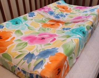 Changing Pad Cover by TheBabyBirdShop on Etsy