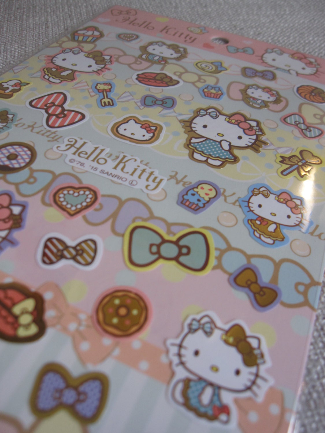 Lovely Japanese Hello Kitty Stickers - 37 from Talksite on Etsy Studio