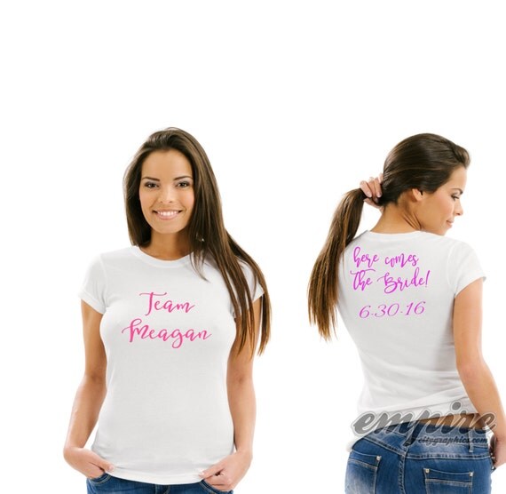 Team Bride, Bachelorette tshirt, bachelorette party, Bride tshirts, Team Bride tshirts, great bridal gift, bachelorette gifts