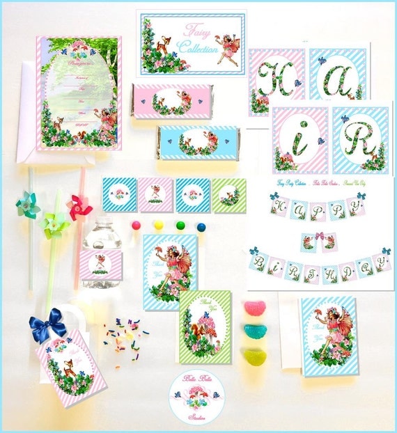 FAIRY Party COLLECTION - DIY ~ Printable Instant Download Il_570xn