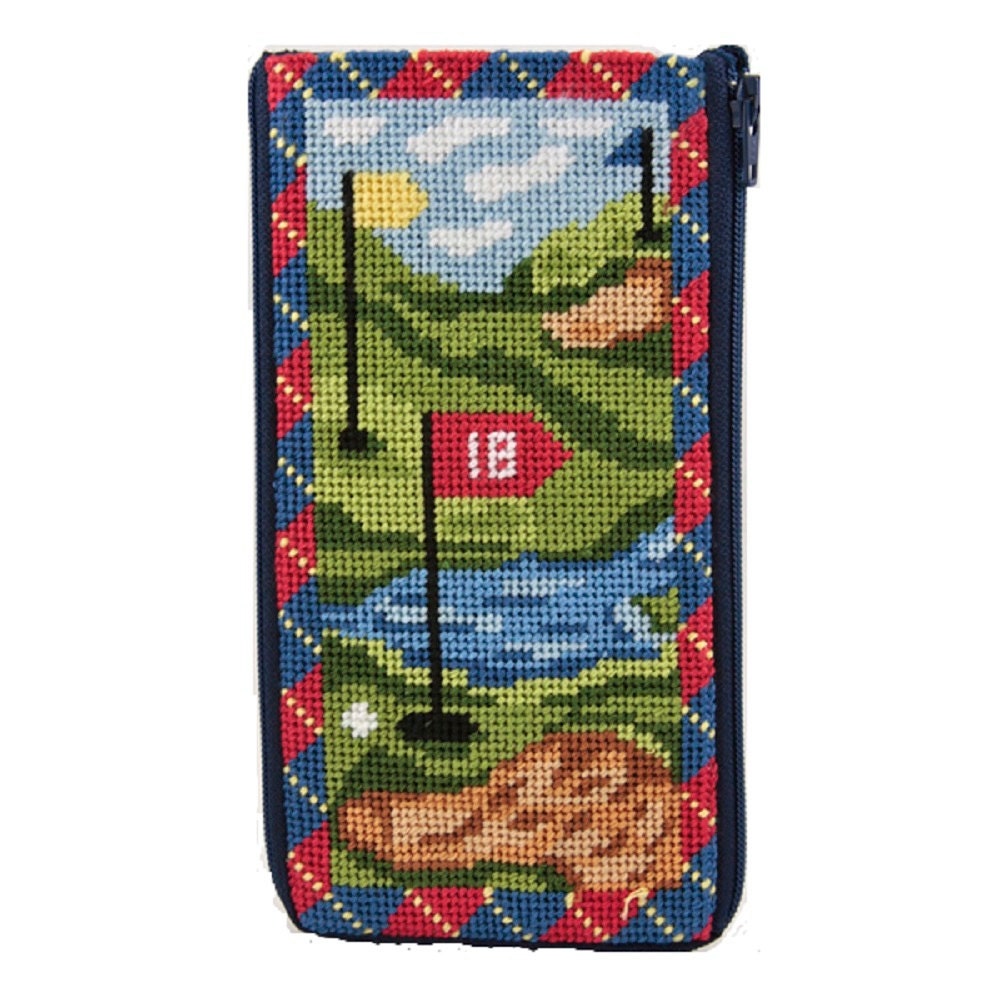 Stitch & Zip Needlepoint Eyeglass Case KitsVariety of