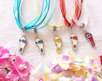 10 Flip Flop, Beach Party Necklaces Party Favors.