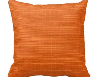 Big orange pillow Etsy
