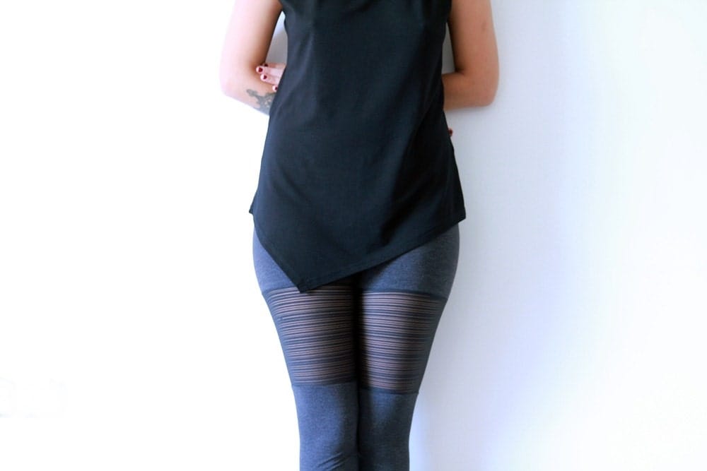 Women Sheer Leggings Sexy Leggings Lace Leggings Grey by Picarona