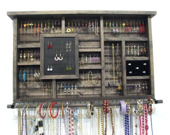Jewelry holder post earring holder jewelry storage