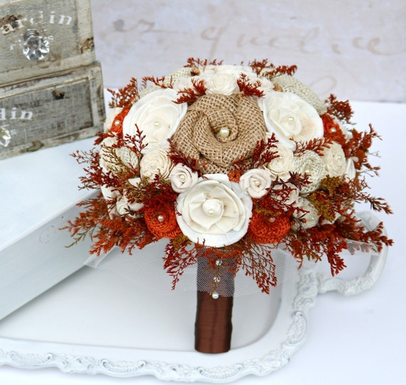 Rustic Fall Bridal Bouquet 4