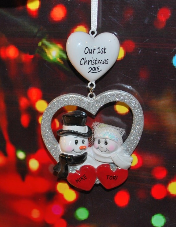 personalized our 1st christmas ornament by confettigiftsbyg personalized our 1st christmas ornament by confettigiftsbyg