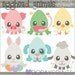 Pink Elephant Baby Shower Printable Circle Tags PDF by DorkyPrints